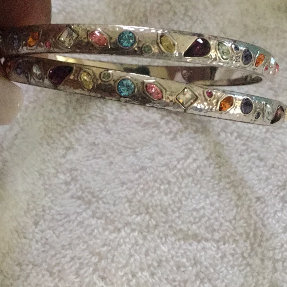 Sliver Tone Bracelets - image 2